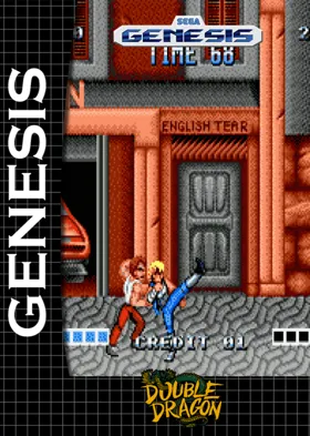 Double Dragon (USA, Europe) (Unl) box cover front